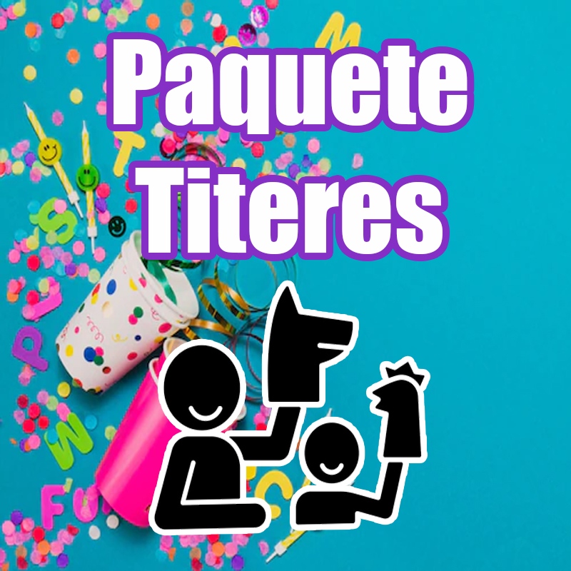 Paquete Titeres